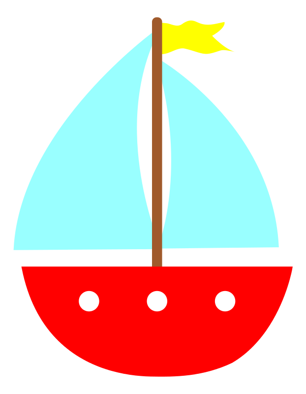 Sailboat Clipart For Baby