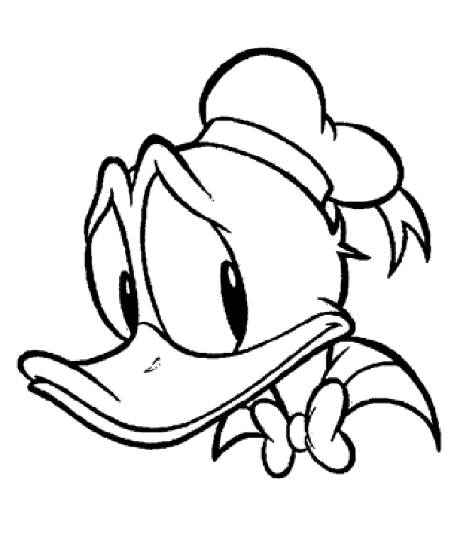 Sad Faces Of Donald Duck Coloring Pages - Donald Duck Cartoon ...