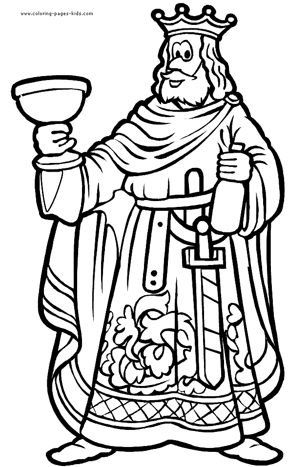 Middle Ages Coloring Pages 247 | Free Printable Coloring Pages
