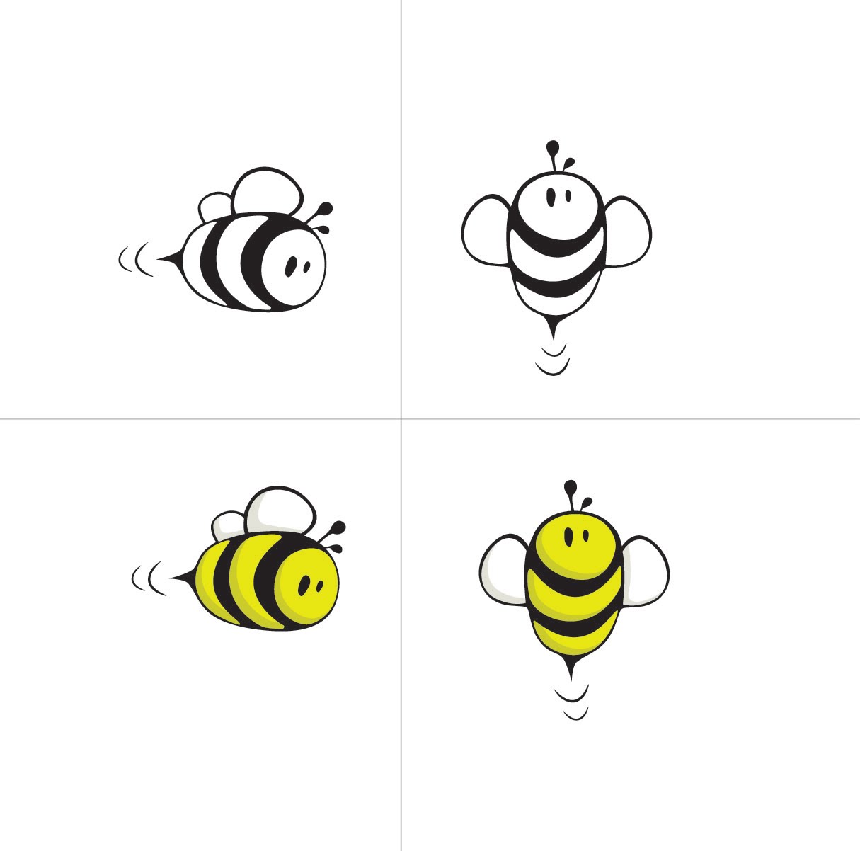 Pix For > Bumble Bee Outline