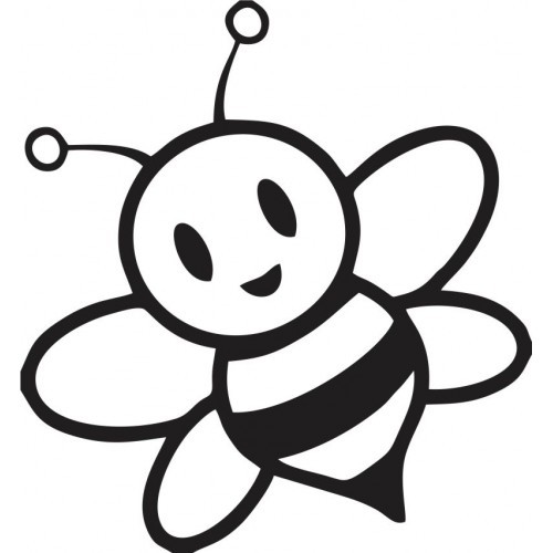 Bumble Bee Outline - Cliparts.co