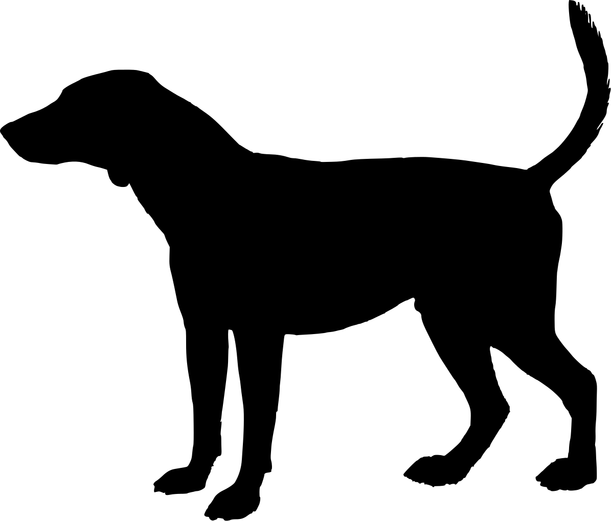 Dog Head Silhouette Png Images & Pictures - Becuo