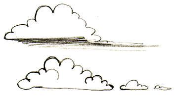 Manga Tutorials » How to Draw Clouds