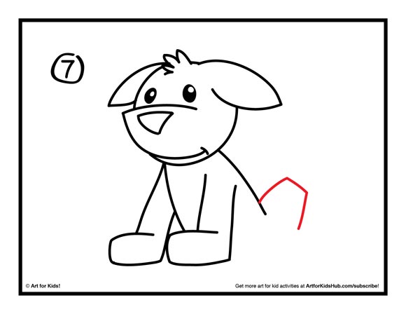 How To Draw A Dog - Art for Kids Hub