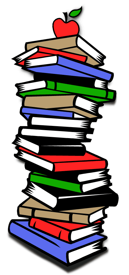 free book stack clipart - photo #50