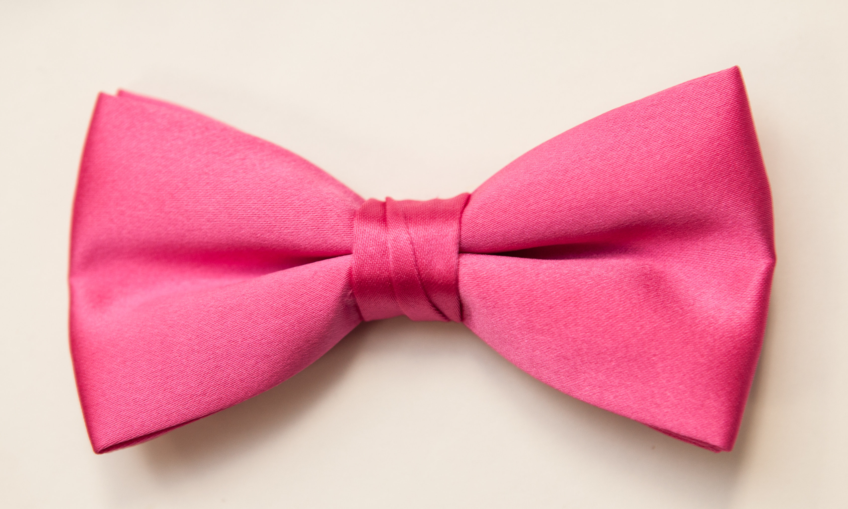 Hot Pink Bow Tie : Classic Tuxedos & Suits