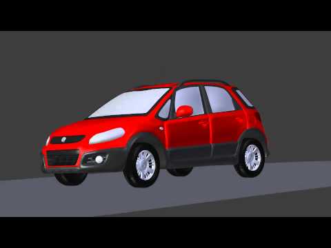 Car Animation Test - Blender 2.63 - YouTube
