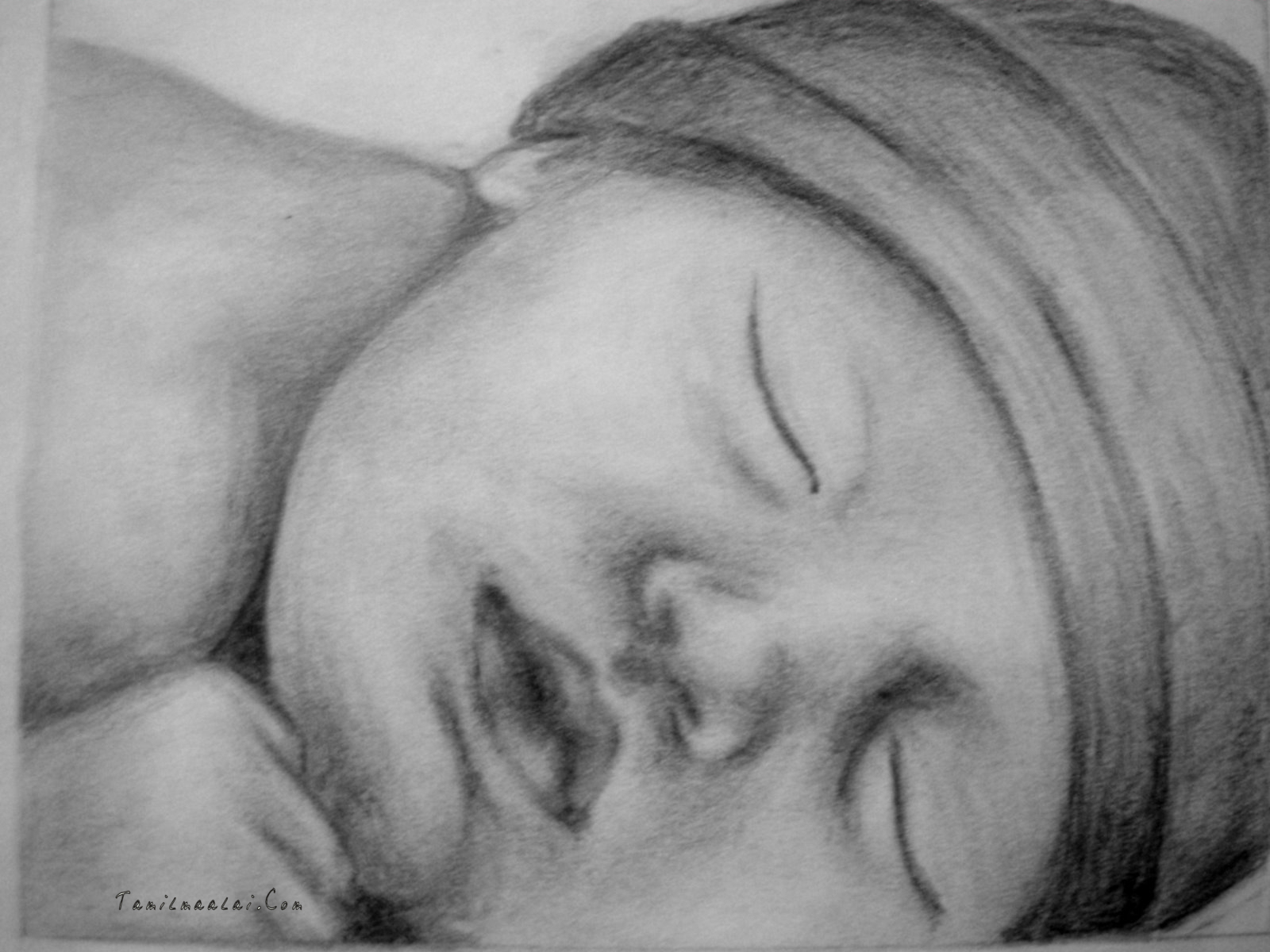 Pencil Drawings of Babies Sleeping - ImageLoad