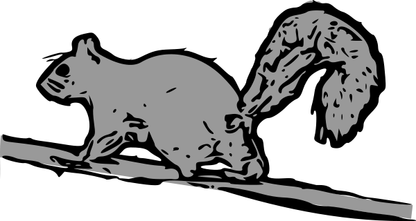 Squirrel SVG Vector file, vector clip art svg file - ClipartsFree