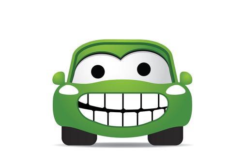 Funny Color Cartoon cars vector 04 - Vector Car free download