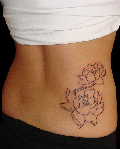 Rae tattoo idea - on hip or rib, "ohana" above a side view of a ...