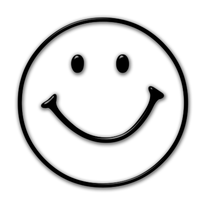 Black And White Clip Art Smiley Face - ClipArt Best