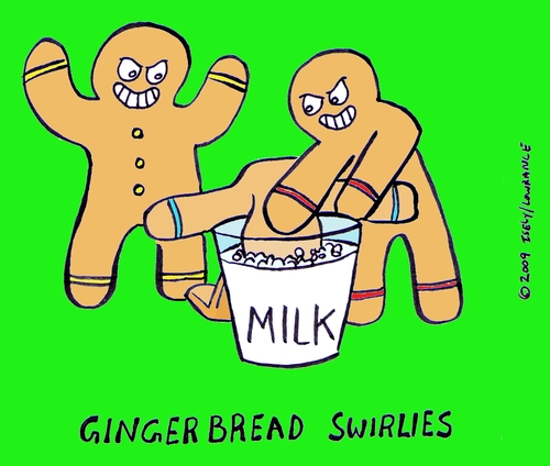gingerbread bullies color versio By sardonic salad | Sports ...