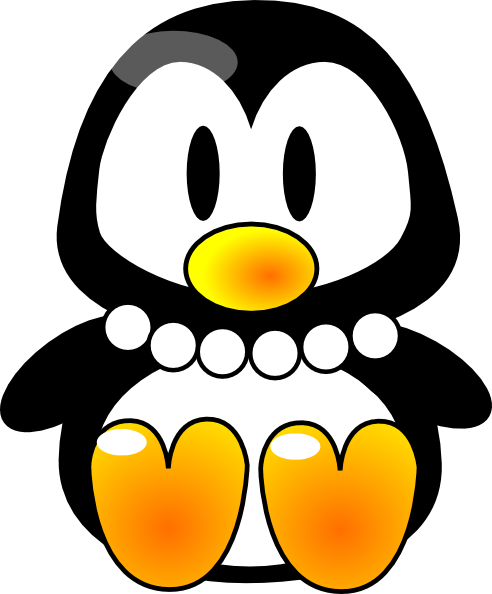 Pearl Penguin Clip Art at Clker.com - vector clip art online ...