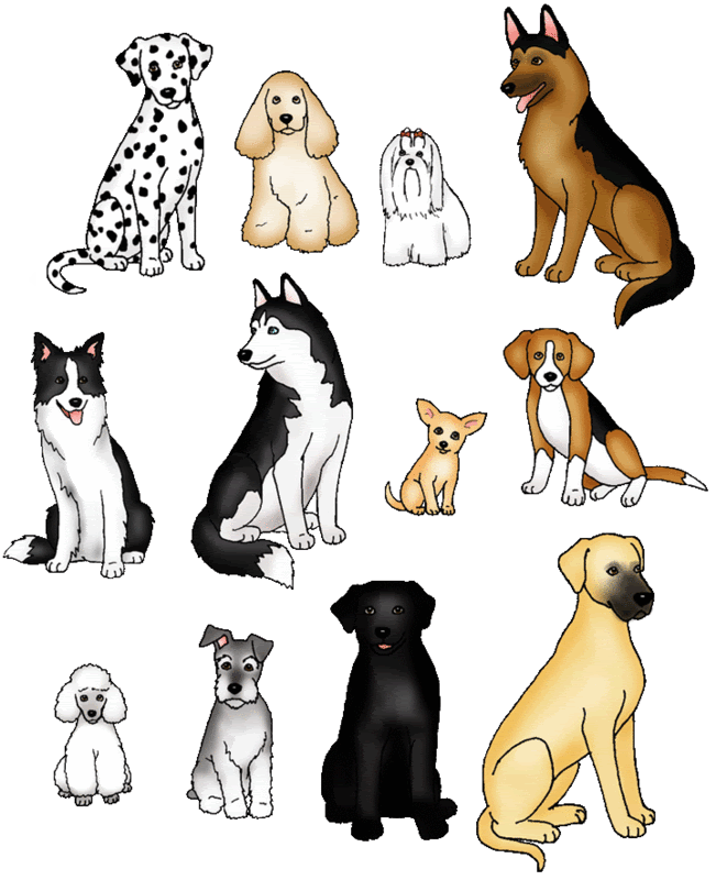 Some dog drawings..