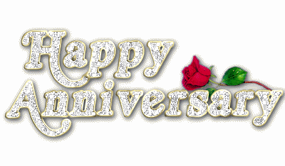 animated gif anniversary cards | Happy Anniversary with Rose ...