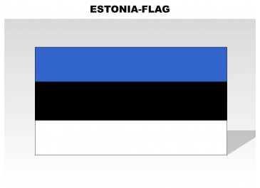 Editable Estonia PPT Flag' powerpoint templates ppt slides images ...