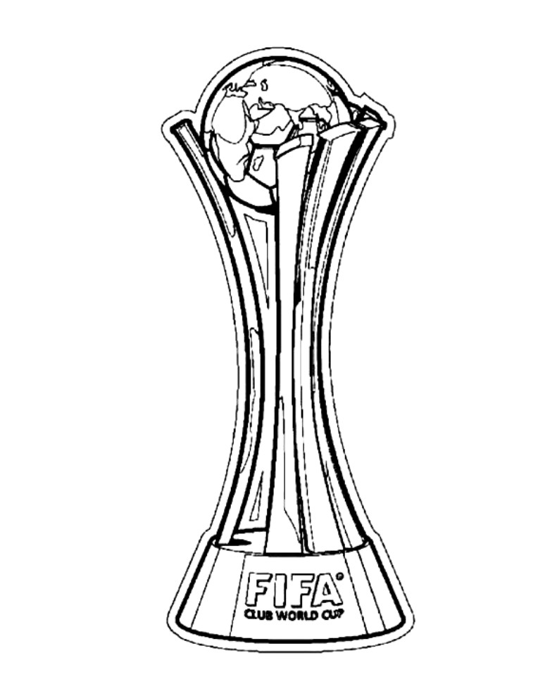 Print World Cup Trophy Soccer Coloring Pages or Download World Cup ...
