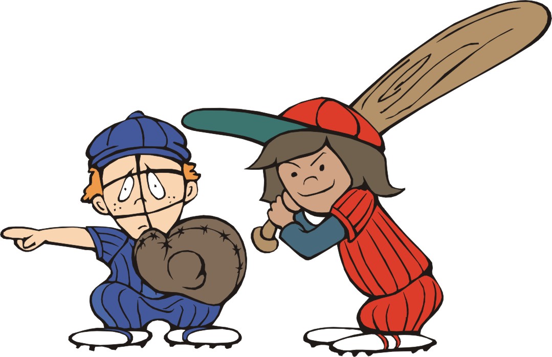 TeamPages Blog: » cartoon-kids-playing-baseball