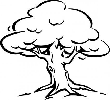 Tree Clipart Black And White - Cliparts.co