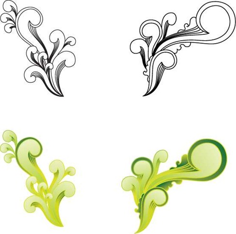 Free Witty Swirls Vector | Free Vector Graphics | All Free Web ...