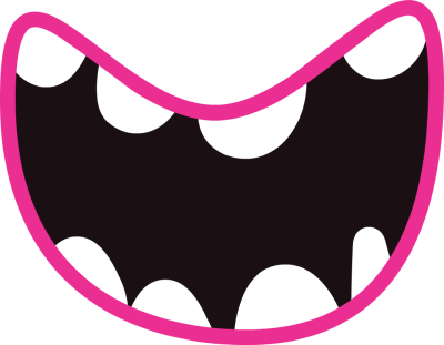 Mouth Clipart Black And White | Clipart Panda - Free Clipart Images