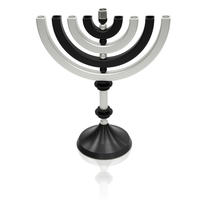 kinetic Hanukkah Menorah Candlesticks Hanukiah | NadavArt