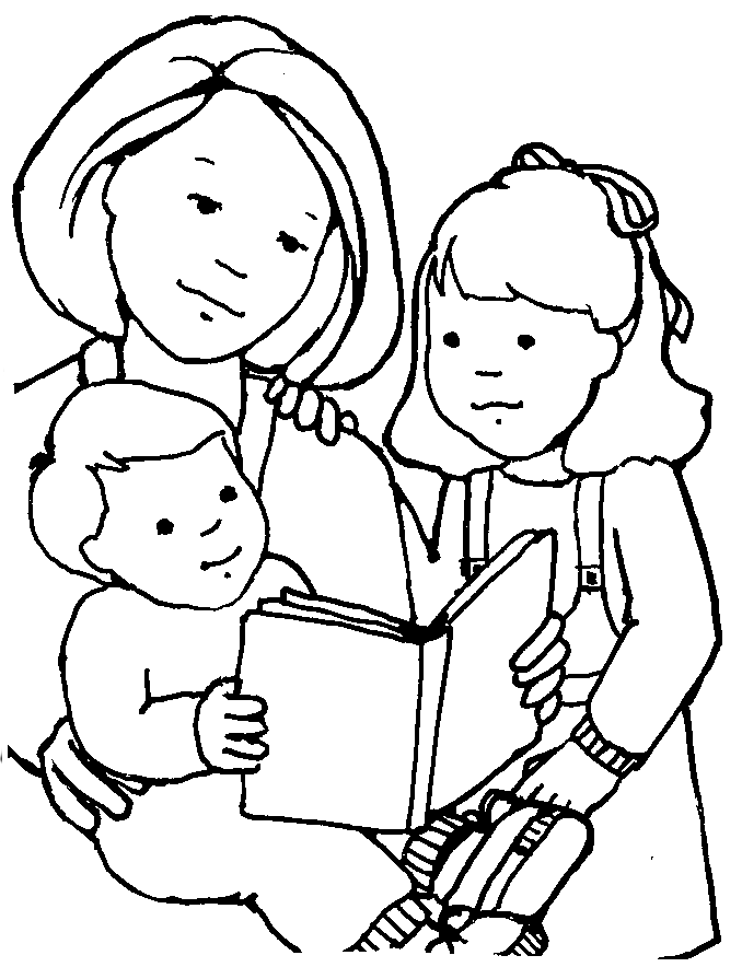 Woman And Little Kids | Mormon Share