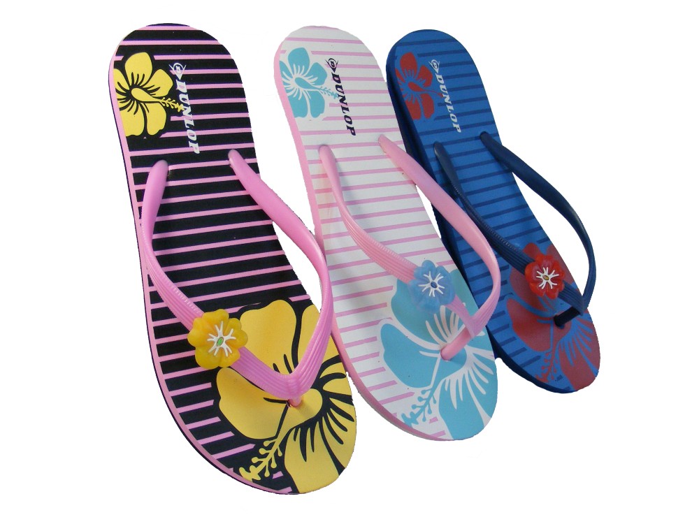 dunlop flip flops ladies