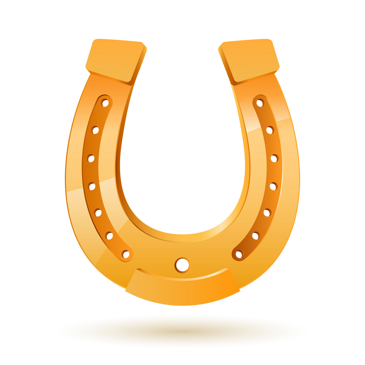 Golden horseshoe, Objects, download Royalty-free vector clip art (