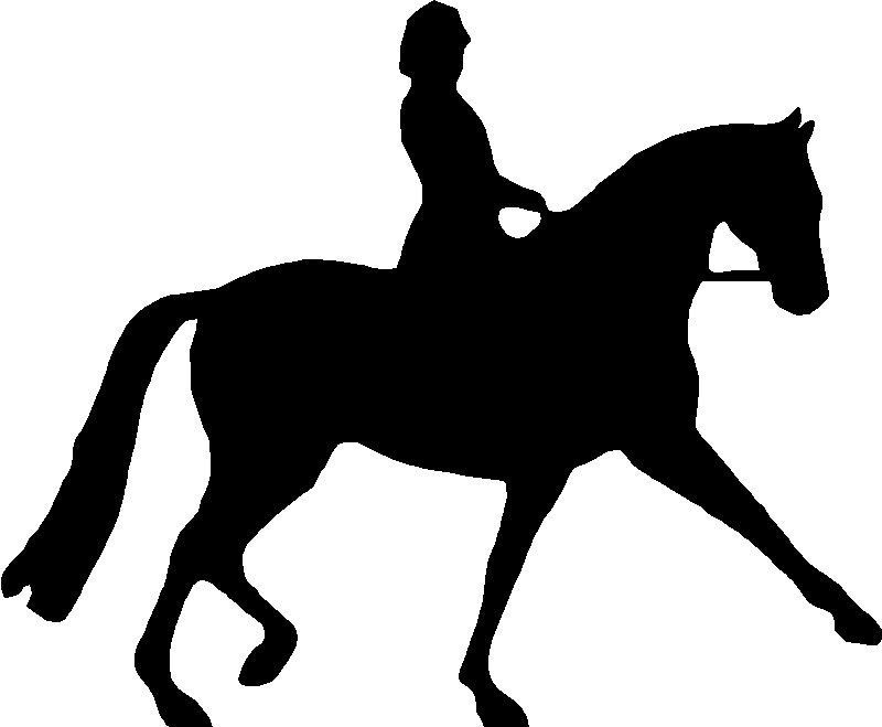 clip art of horse and rider - photo #20