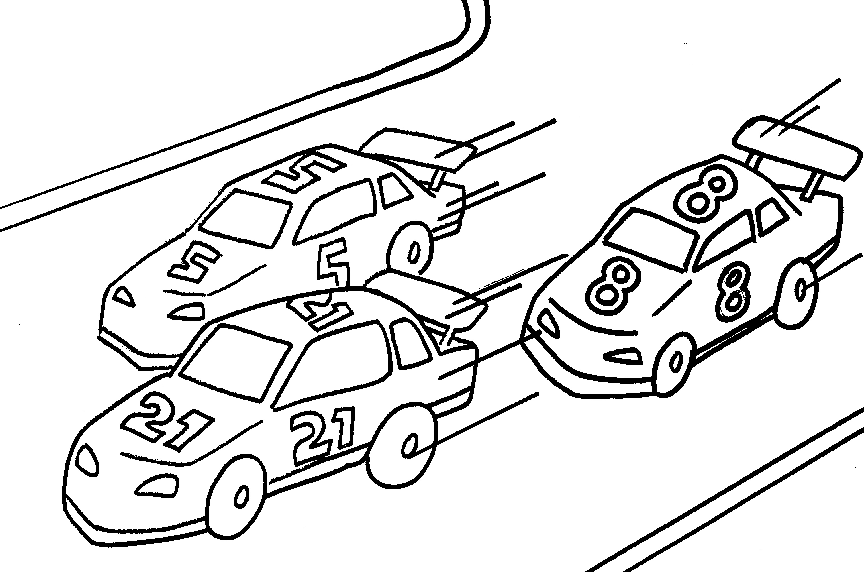race car driver Colouring Pages (page 2)