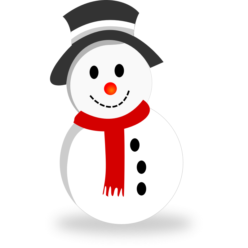 Clipart - snowman