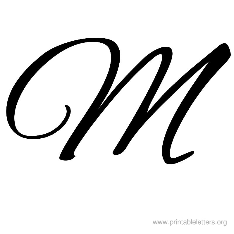 Printable Letters M | Letter M for Kids