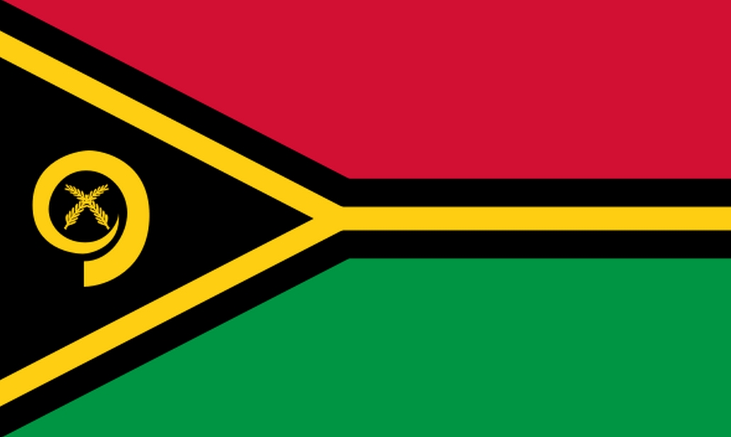VANUATU - HAND WAVING FLAG MEDIUM