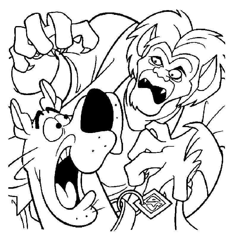 Printable Scooby Doo Coloring Pages | Coloring - Part 9