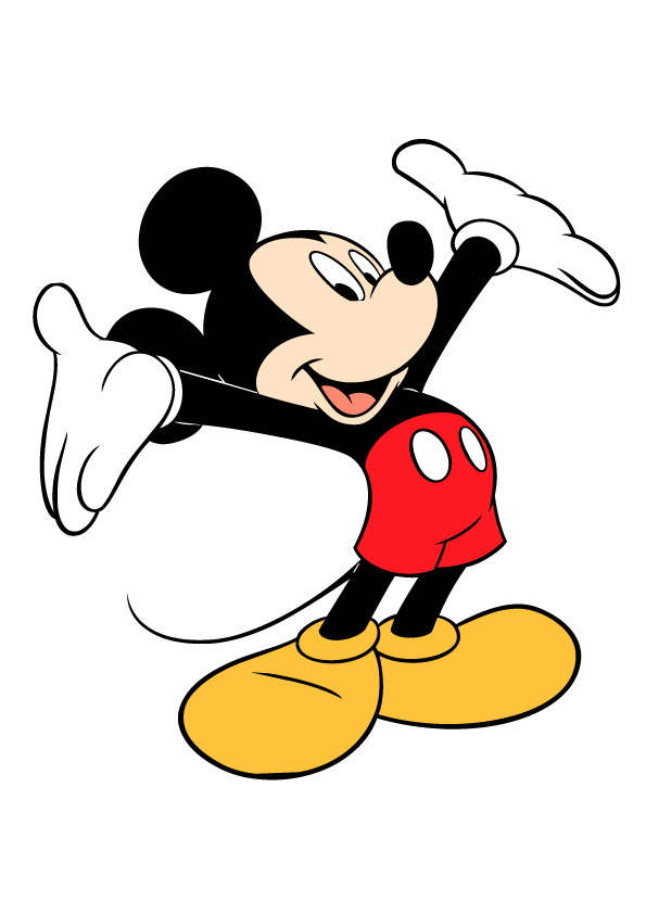 Mickey Mouse Clipart | Jaxen's 1st Birthday | Pinterest