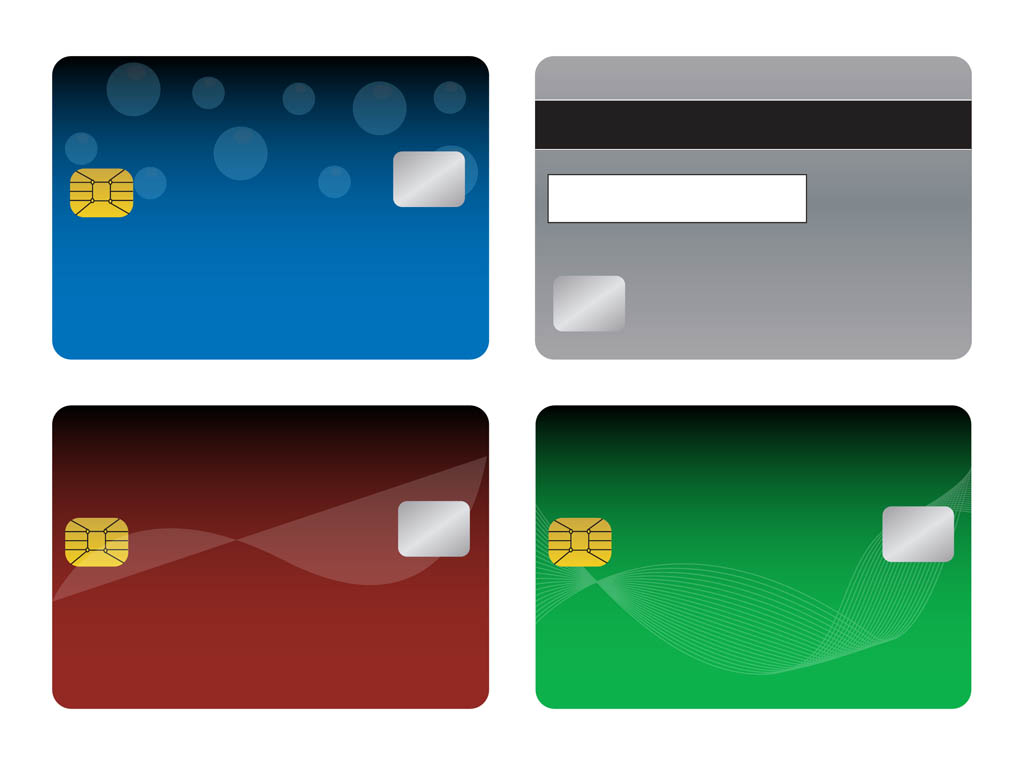 Free Credit card Vectors