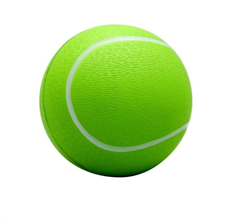Tennis Ball Light Green Stress Shape - Promotional Products online ...