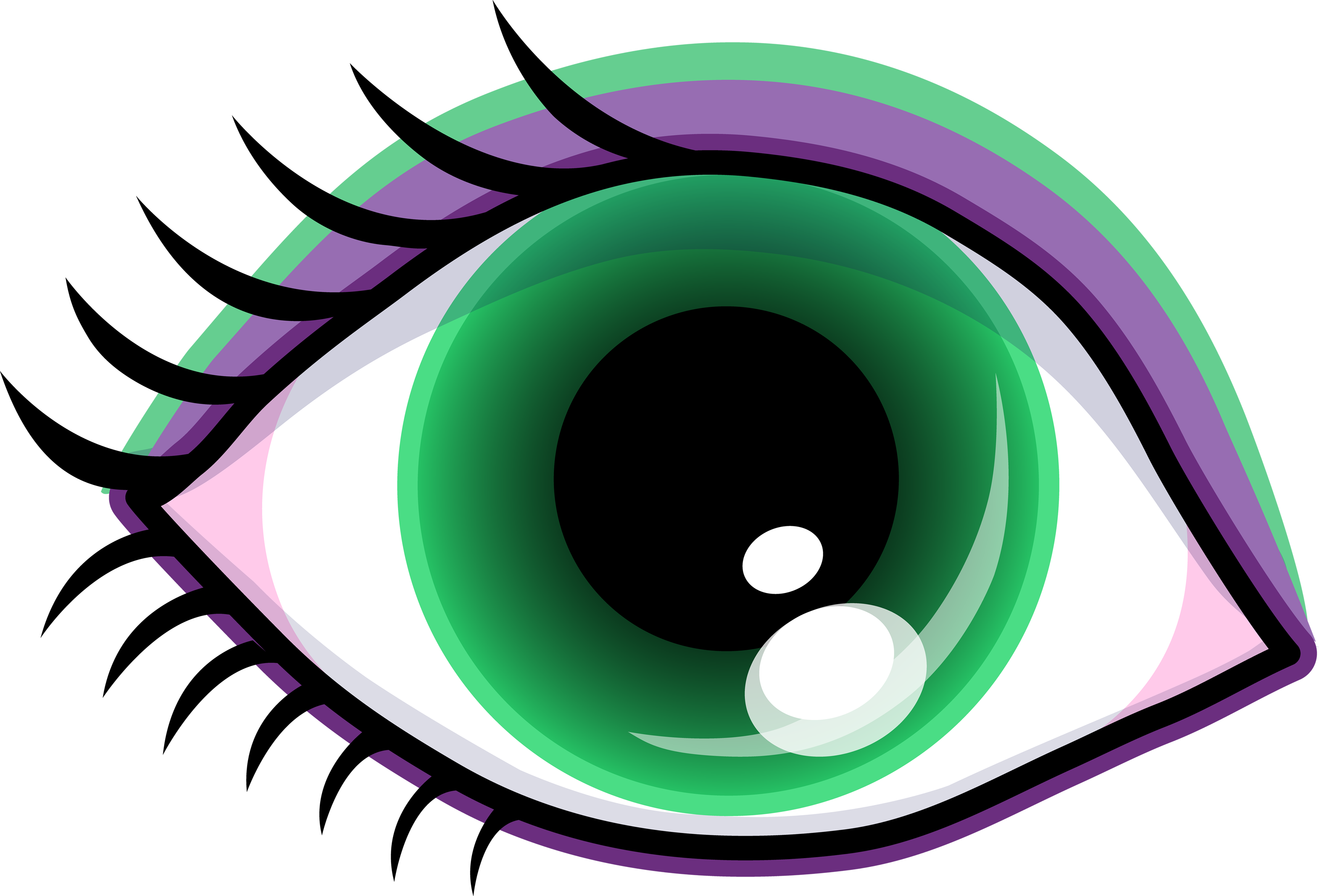clipart of human eyes - photo #34