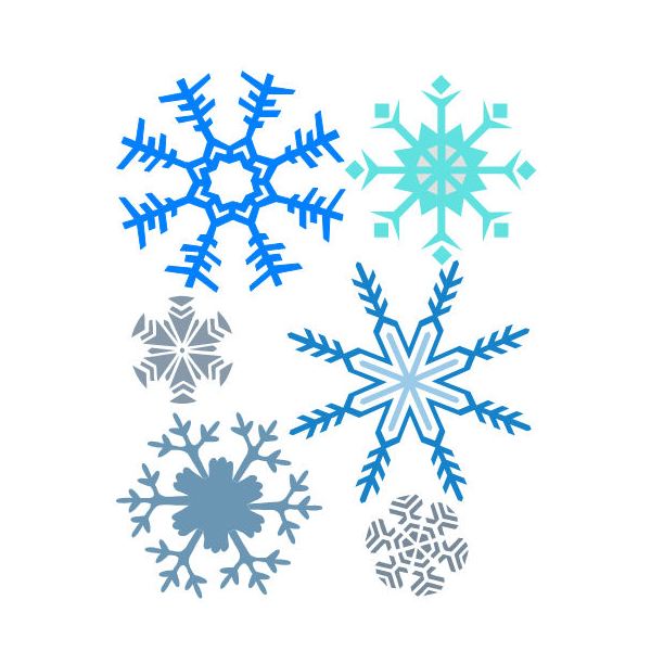 snowflake clipart in word - photo #18