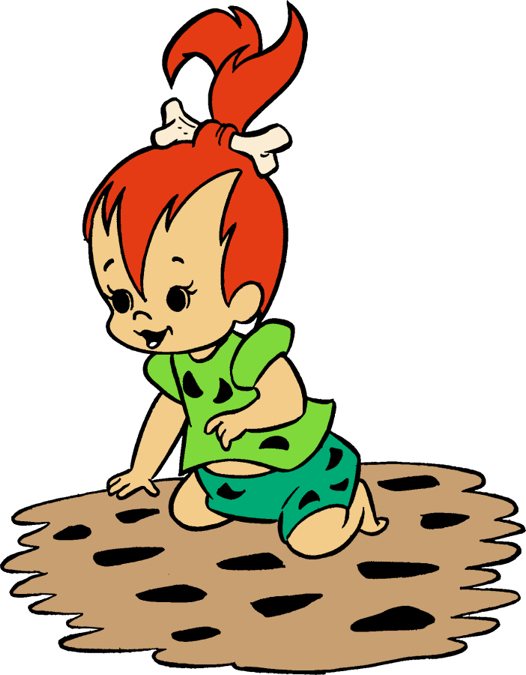 Free Pebbles Flintstone Cartoon Clipart 7 - I-Love-Cartoons.com