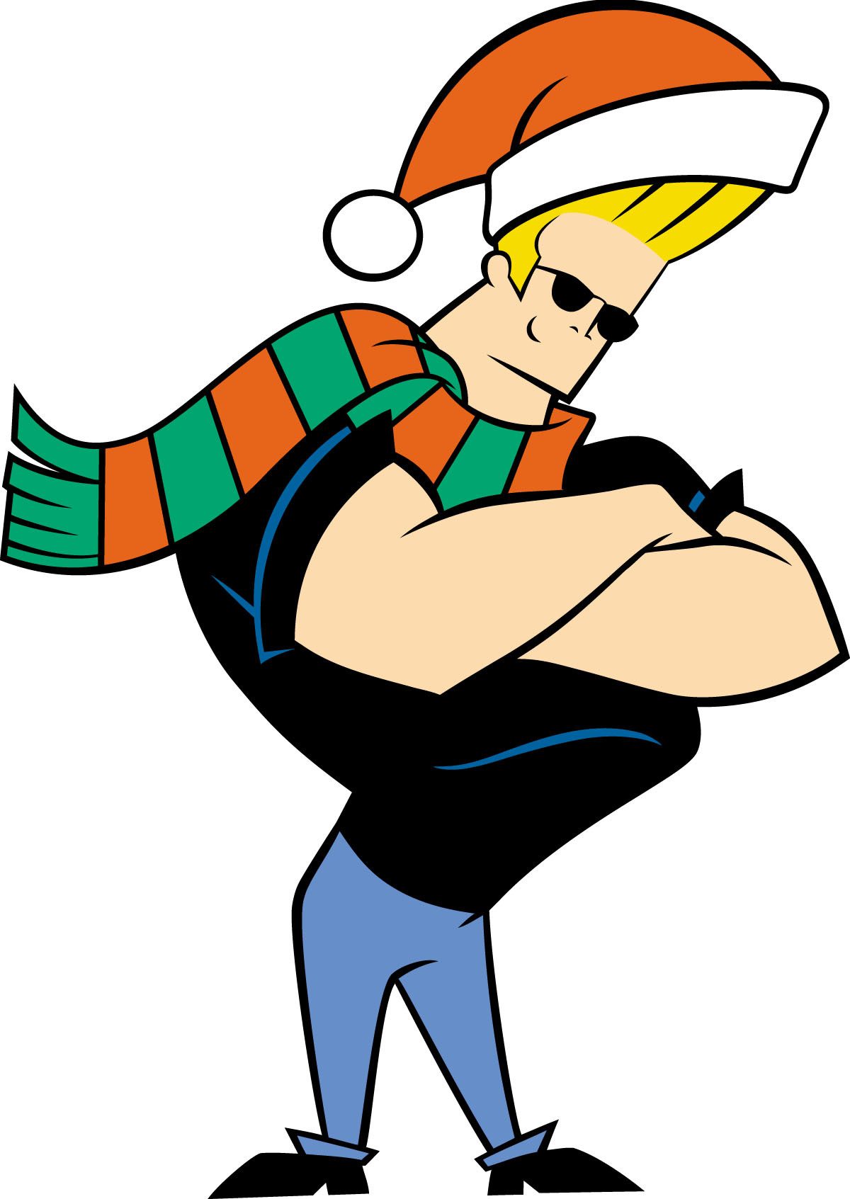 Johnny Bravo happy new year wallpaper | Cartoons HD Wallpapers and ...
