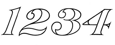 Vintage Numbers Clip Art Archives - The Graphics Fairy