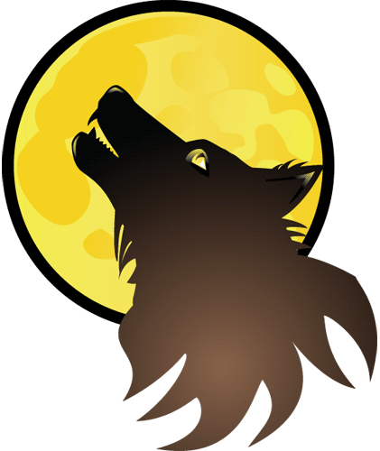 halloween werewolf clipart free - photo #1