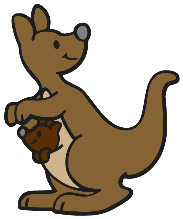 free animated kangaroo clipart - photo #37