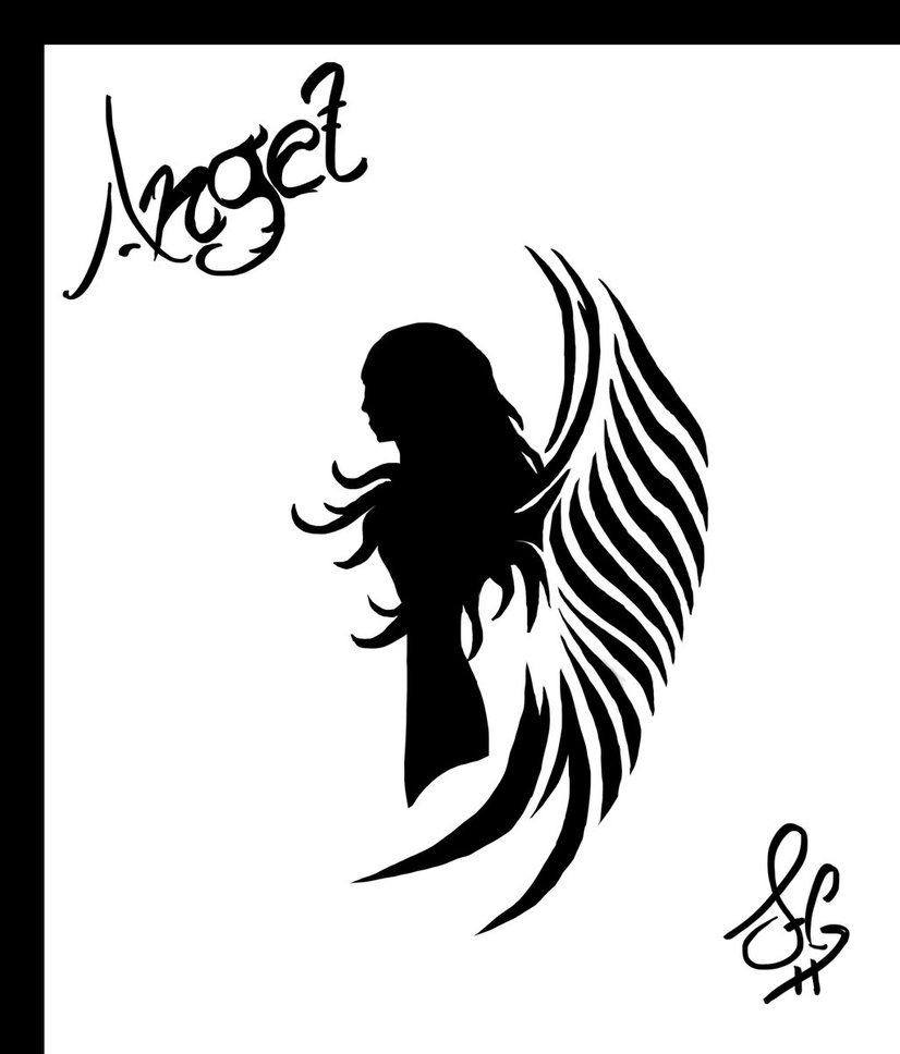 Angel Images Black And White Images & Pictures - Becuo