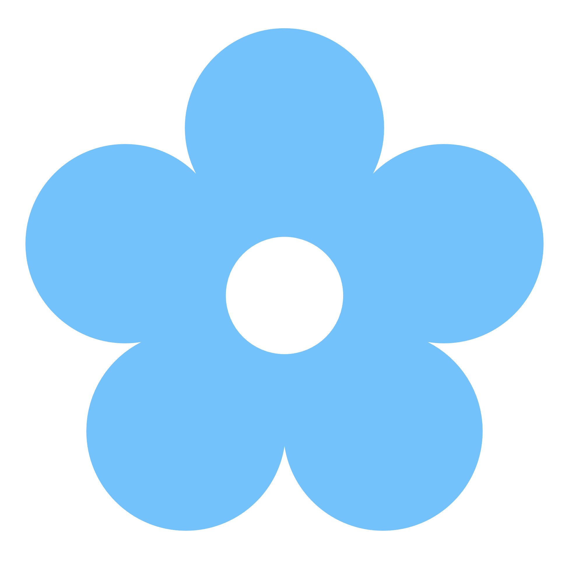 Blue Flower Clipart Cliparts.co