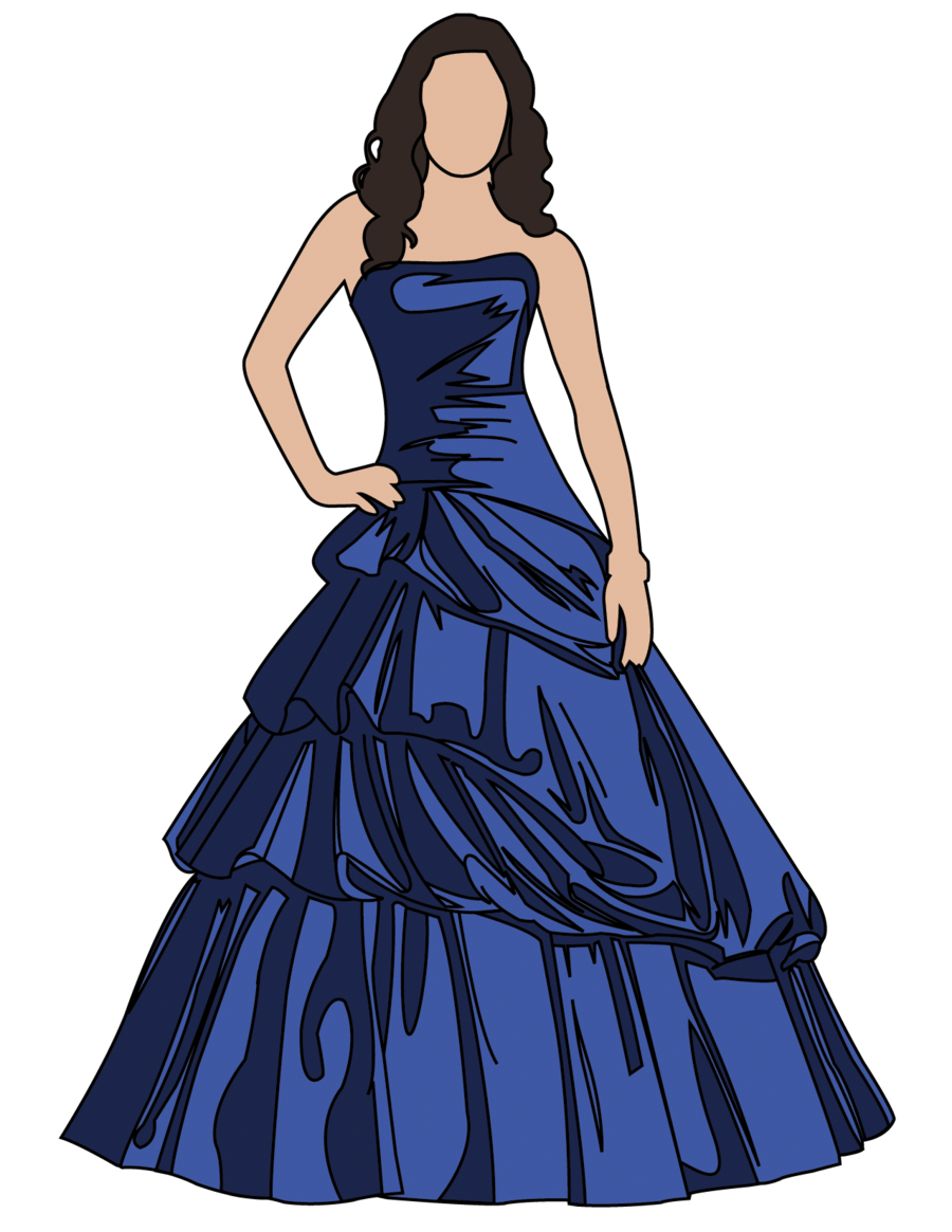 Vectored Prom Dress by icantunloveyou on deviantART