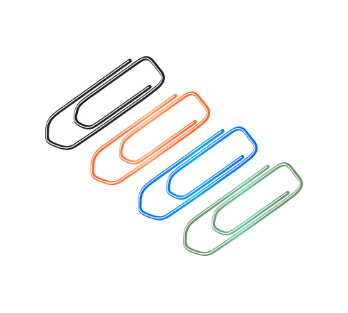 vector paper clip Art Download for Free